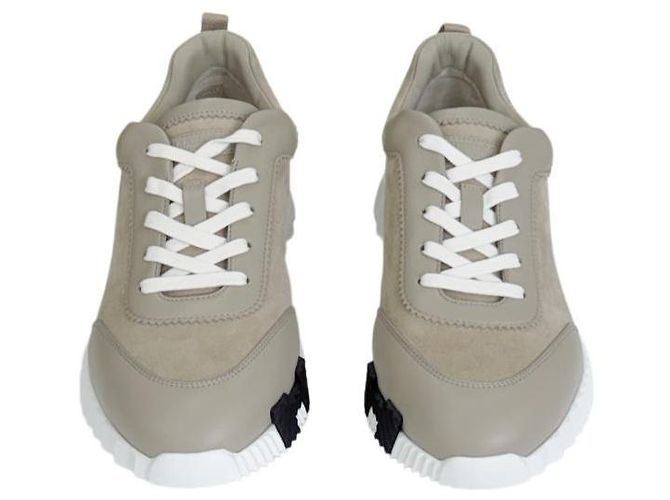 Hermès Bouncing Sneakers Scarpe sportive da uomo Beige Marrone - vista 7