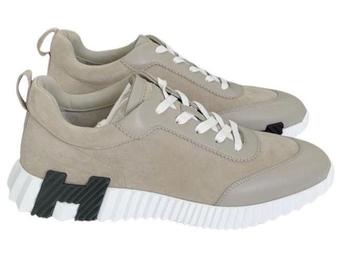 Hermès Bouncing Sneakers Scarpe sportive da uomo Beige Marrone - vista 9