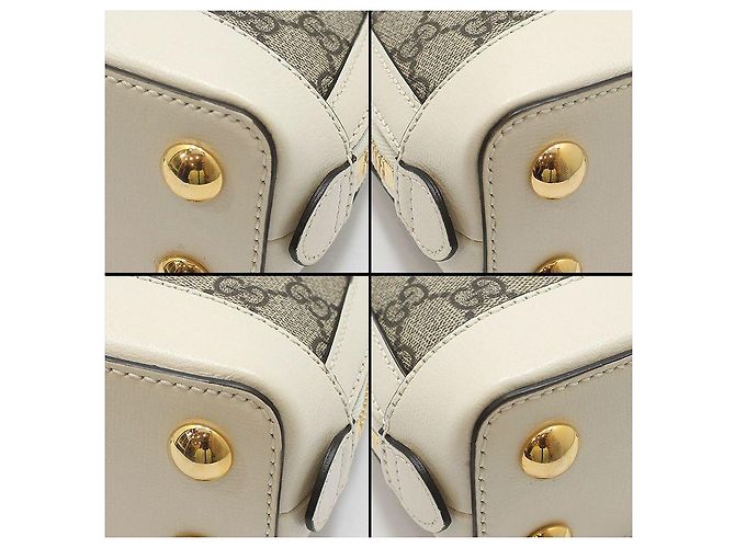 Gucci Mini borsa a mano con tracolla Horsbit Marrone - vista 13