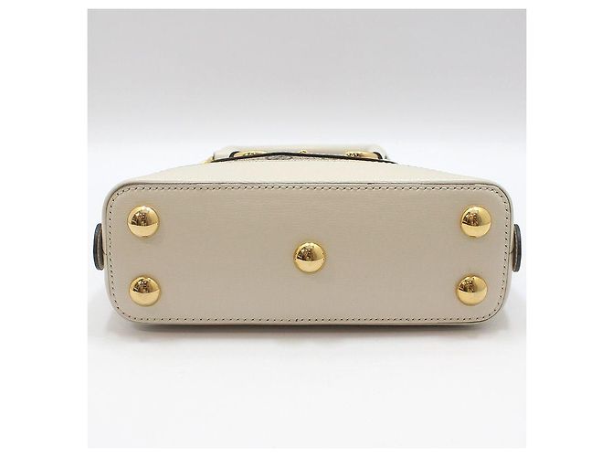 Gucci Mini borsa a mano con tracolla Horsbit Marrone - vista 5