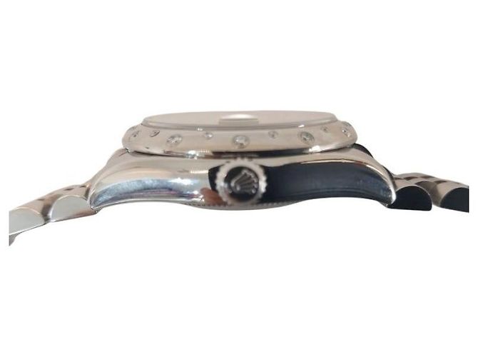 Rolex Relógio Datejust para mulher com mostrador Chocolate e bezel Oyster com Diamantes Marrom - vista 5