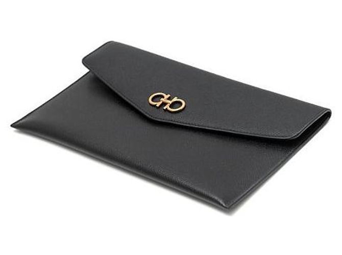 Salvatore Ferragamo Clutch Gancini - vista 6