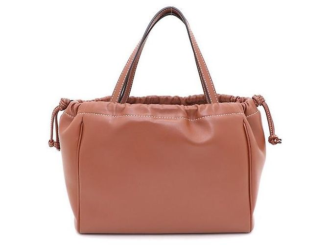 Céline Triomphe Small Drawstring Tote Bag Schultertasche Braun - Ansicht 3