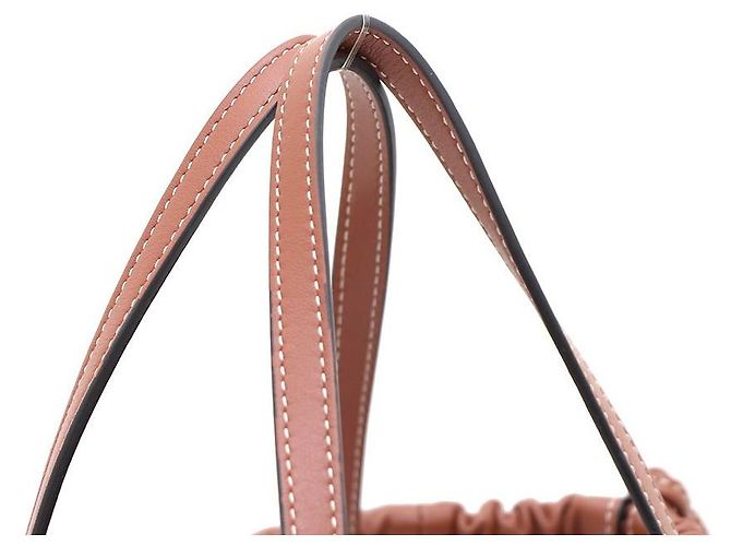 Céline Triomphe Small Drawstring Tote Bag Schultertasche Braun - Ansicht 4