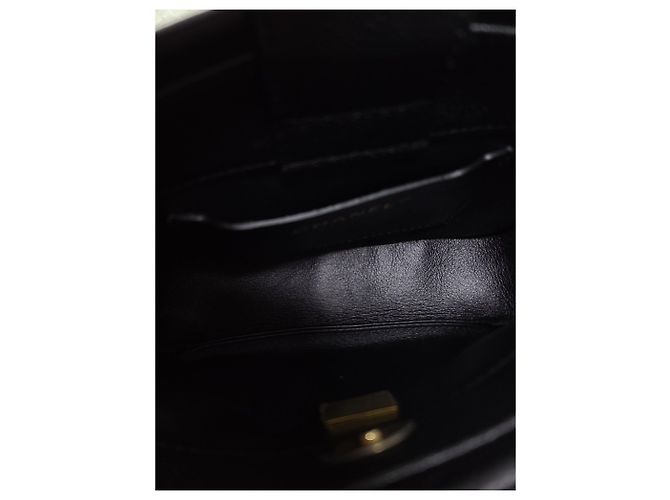 Chanel Piccola borsa hobo Black Caviar Heart Gold Ball Nero - vista 4