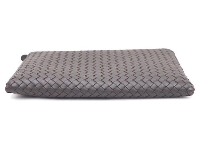 Bottega Veneta Pochette e Clutch Bag Intrecciato Marrone - vista 14