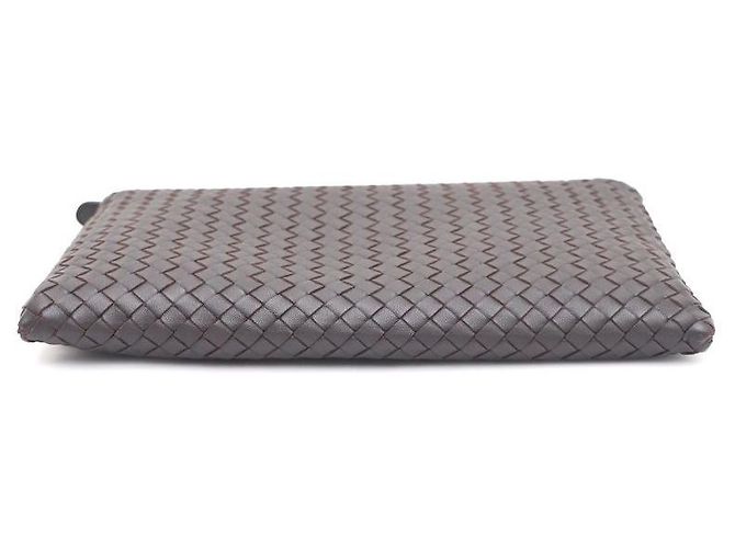 Bottega Veneta Pochette e Clutch Bag Intrecciato Marrone - vista 6