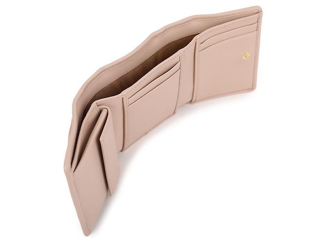 Miu Miu Kleiner Matelassé-Nappa-Ledergeldbörse Pink - Ansicht 8