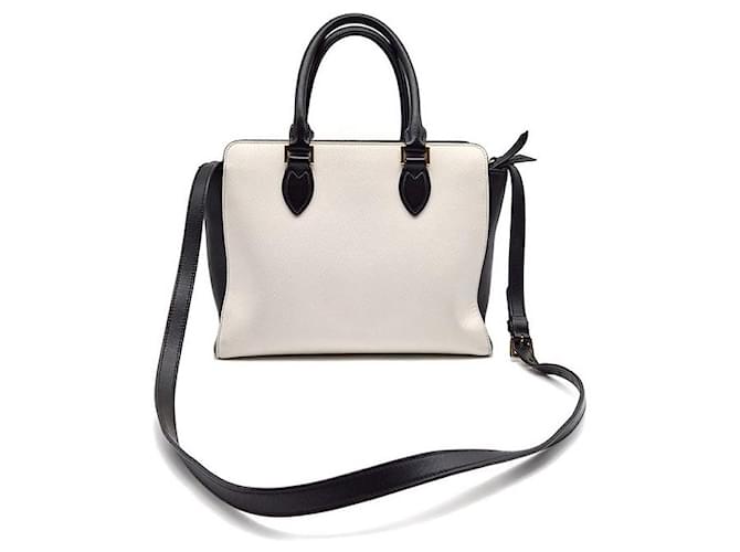 Prada Tote e Borsa a Spalla in Saffiano Bianco - vista 3
