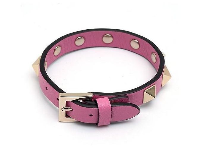 Valentino Rockstud Bracelet Pink - view 6