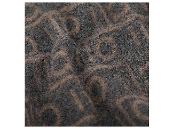 Salvatore Ferragamo Monogramm-Jacquard-Schal Braun - Ansicht 6
