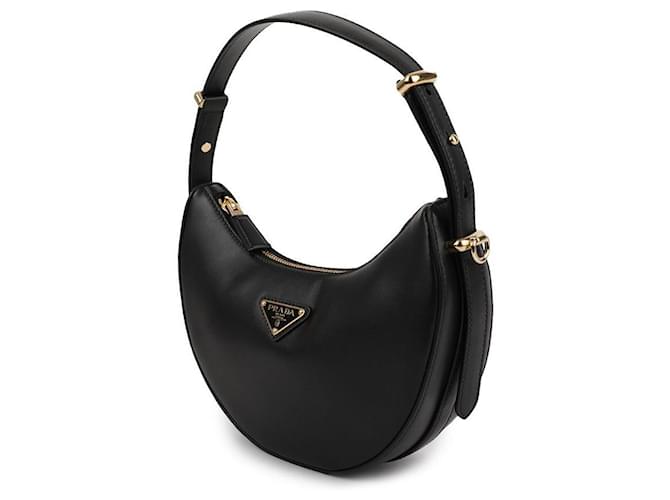 Prada Mini borsa a tracolla in pelle Nero - vista 4