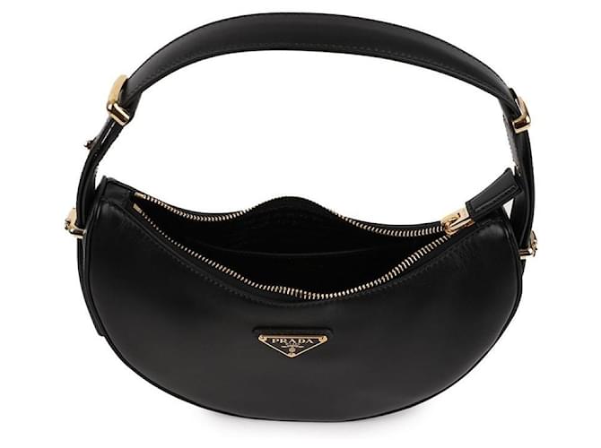 Prada Mini borsa a tracolla in pelle Nero - vista 7