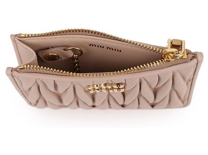 Miu Miu Tarjetero de piel Nappa - vista 7