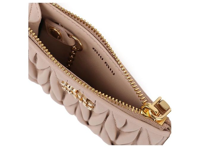 Miu Miu Tarjetero de piel Nappa - vista 8