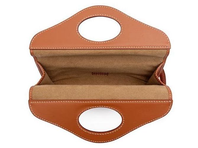 Burberry Mini bolso de bolsillo bicolor Castaño - vista 7