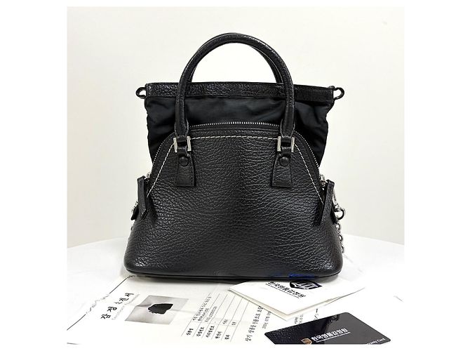 Maison Martin Margiela Micro Tote e Borsa a Spalla Nera Nero - vista 17