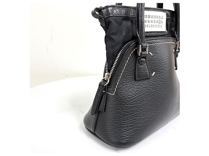 Maison Martin Margiela Micro Tote e Borsa a Spalla Nera Nero - vista 7