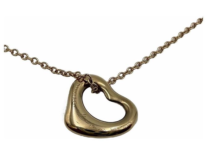 Tiffany & Co Elsa Peretti Open Heart Rose Gold Rosa - vista 2