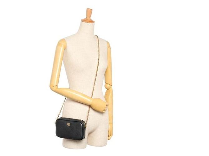 Gucci Mini Borsa a Spalla Nera Nuovo Articolo Nero - vista 3