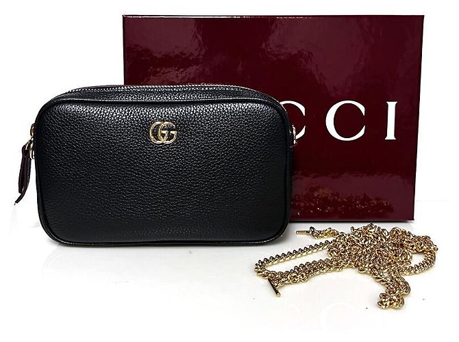 Gucci Mini Borsa a Spalla Nera Nuovo Articolo Nero - vista 4
