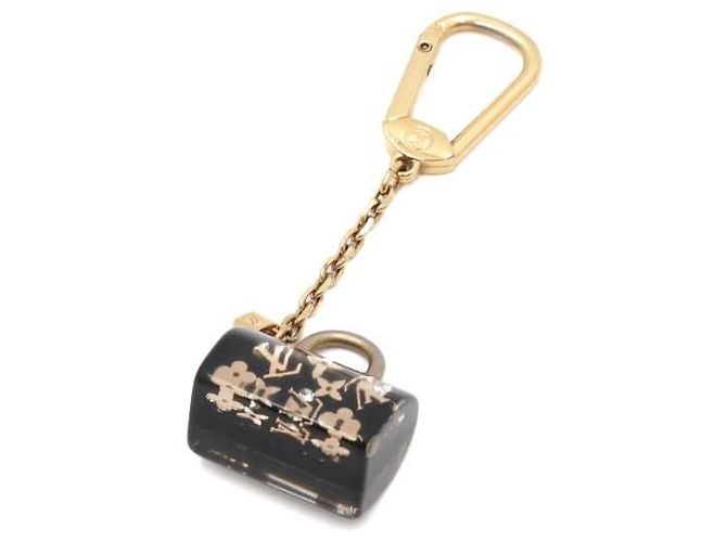 Louis Vuitton Portocles Speedy Inclusion Gold Key Ring Charm Multicolore - vista 2