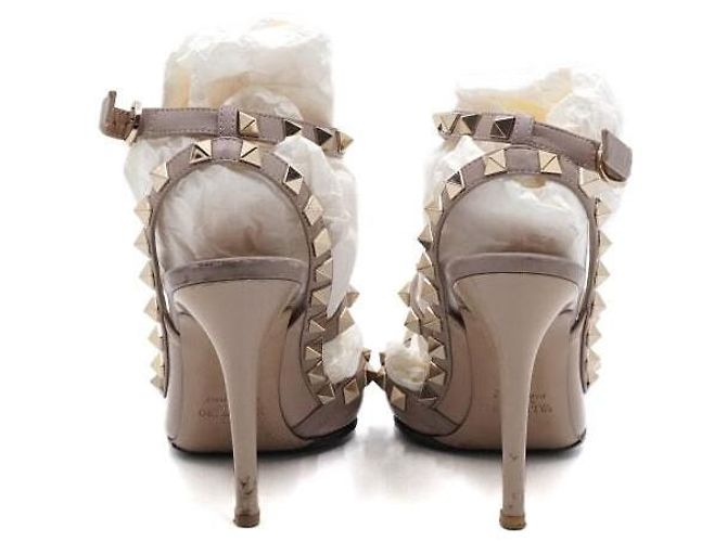 Valentino Pink Patent Rockstud High Heel Pumps - Ansicht 7