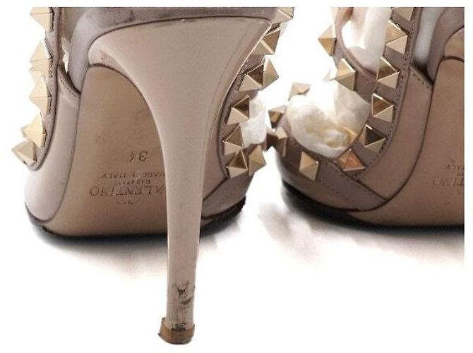 Valentino Pink Patent Rockstud High Heel Pumps - Ansicht 8