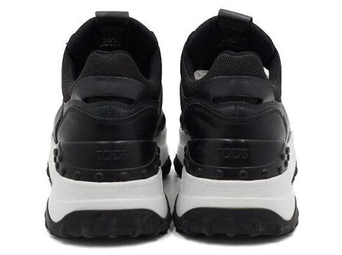 Tod's Sneaker in pelle nera da donna - vista 6