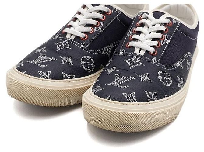 Louis Vuitton Sneakers Trocadero Monogram da uomo Multicolore - vista 5