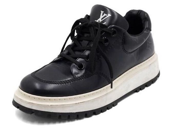 Louis Vuitton Scarpe Derby Abesse da uomo Monogram Black Eclipse Nero - vista 2