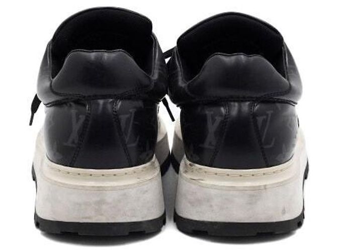 Louis Vuitton Scarpe Derby Abesse da uomo Monogram Black Eclipse Nero - vista 7