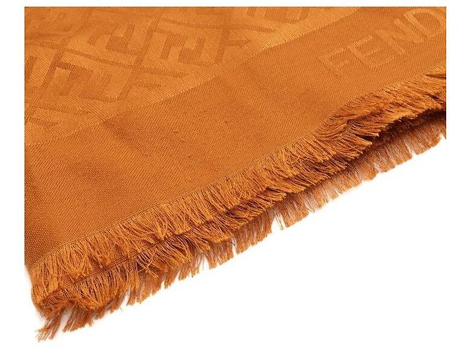 Fendi Cachecol e lenço de mistura de lã e seda para mulher - vista 2