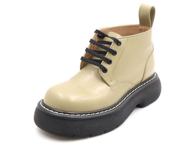 Bottega Veneta Botas Leather Bounce para mulher - vista 2