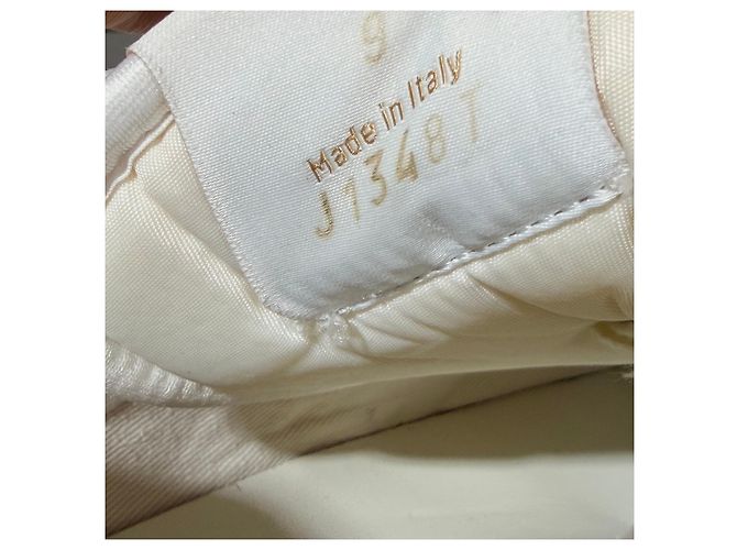 Tom Ford Baskets en daim Ivory Blanc - vue 9