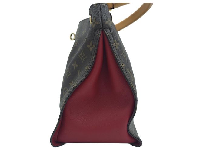 Louis Vuitton Borsa Hobo e Tote a Spalla Gaia Monogram Canvas Rosso Marrone - vista 3