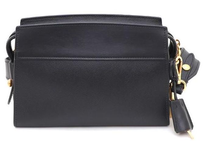 Prada Borsa a Spalla e Borsa a Tracolla Saffiano City Nero - vista 3