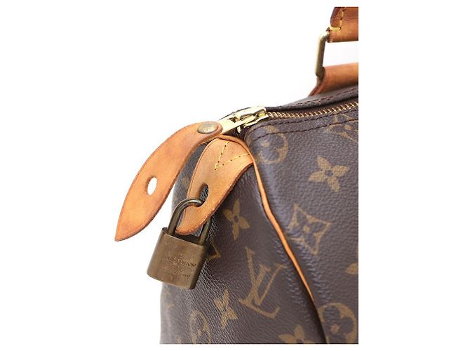 Louis Vuitton Speedy Tote Bag aus Monogram Canvas Mehrfarben - Ansicht 5