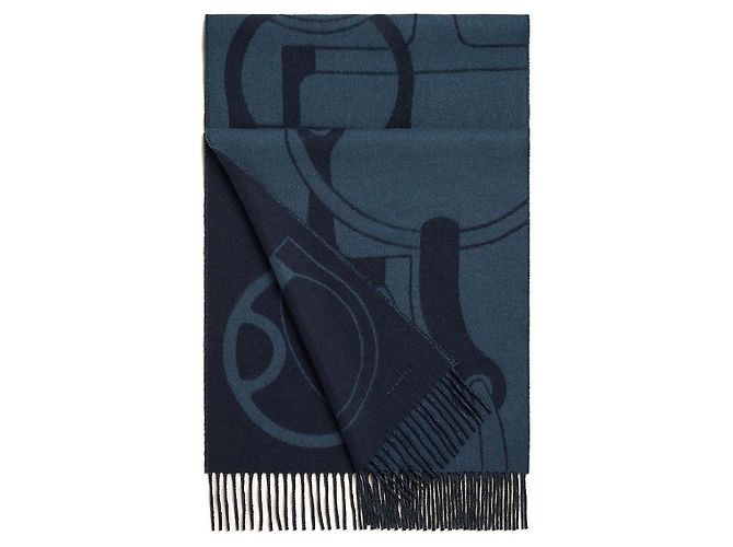 Hermès Silenziatore Metal Equestre Blu - vista 4