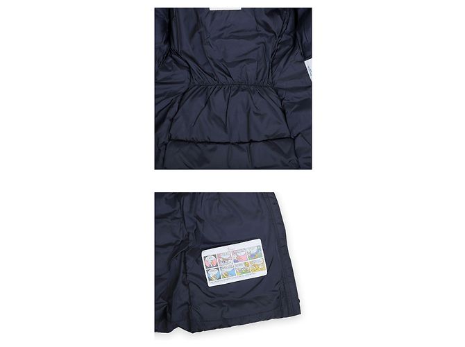 Moncler CHARPAL Long Down Jacket Blue - view 5