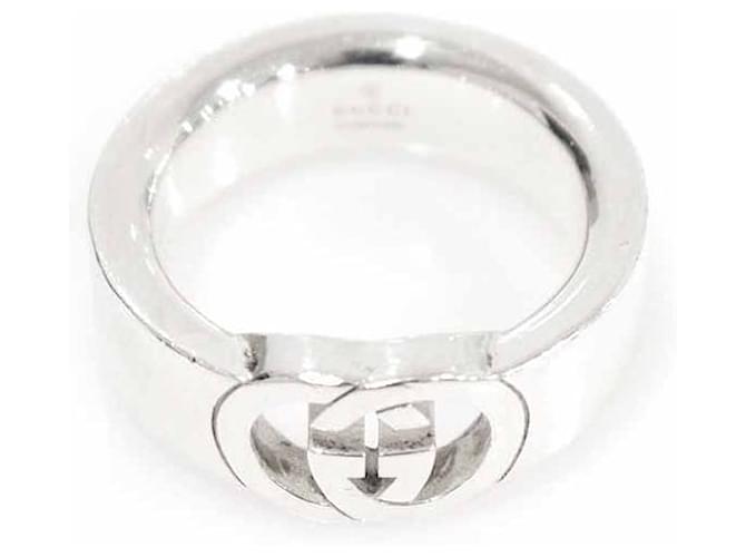 Gucci Ineinandergreifende Ringgröße Silber - Ansicht 4