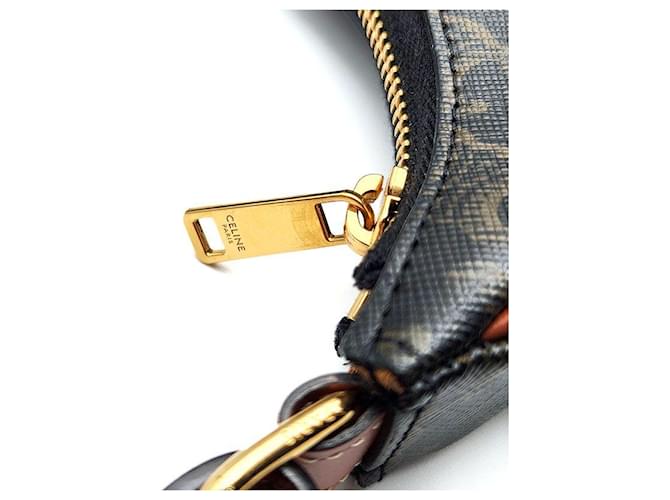 Céline Borsa Hobo Triumph Aby Marrone - vista 7