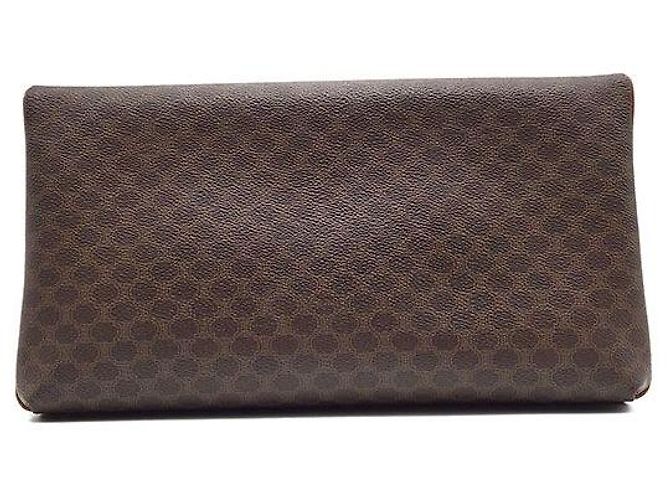 Céline Clutch Macadam Blason Castaño - vista 3