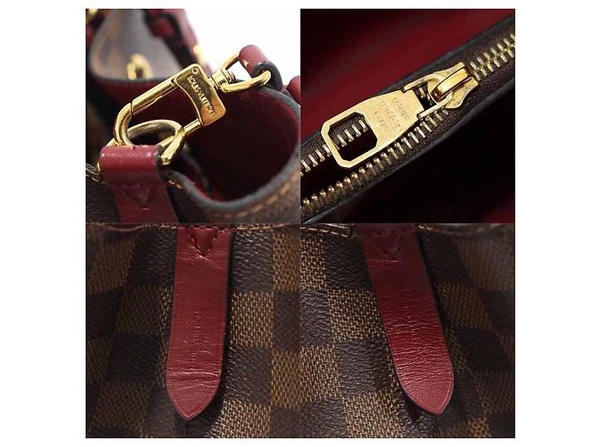 Louis Vuitton Borsa a tracolla NeoNoe Bucket MM Cherry Berry Marrone - vista 7