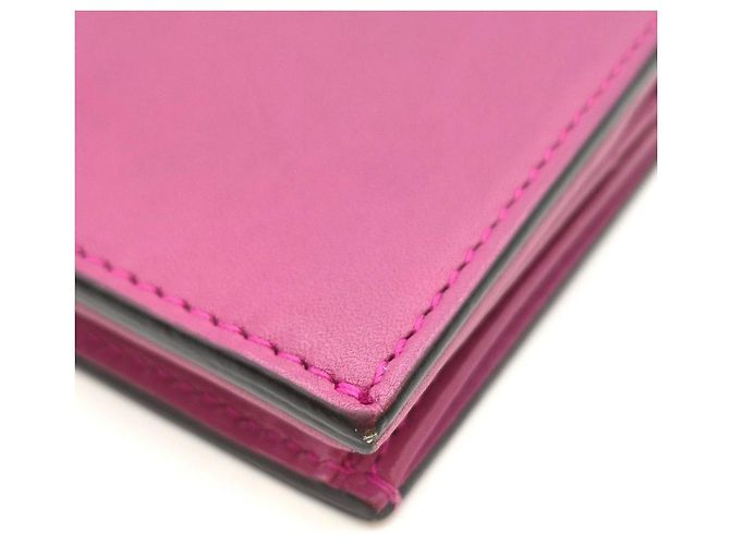 Gucci Portafoglio in pelle rosa - vista 10