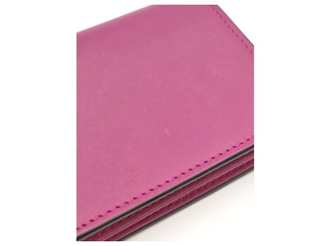 Gucci Portafoglio in pelle rosa - vista 14