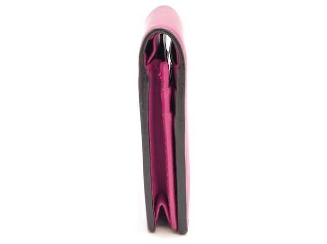 Gucci Portafoglio in pelle rosa - vista 5