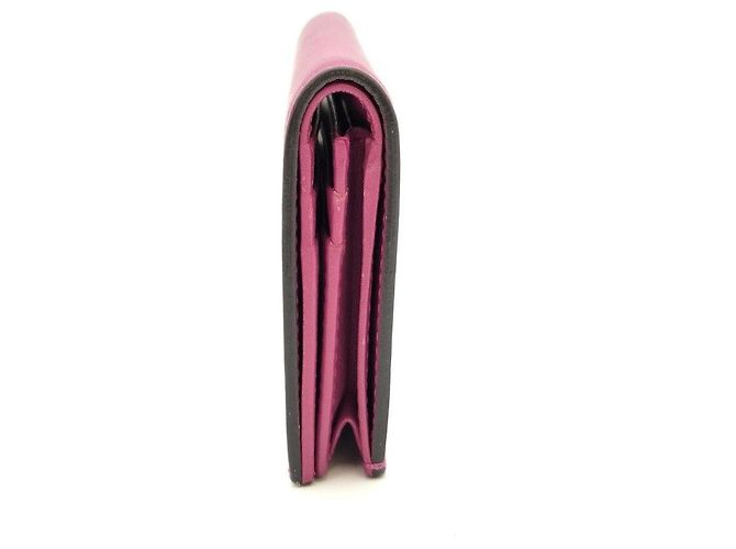 Gucci Portafoglio in pelle rosa - vista 6