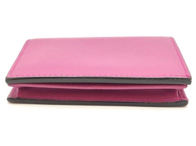 Gucci Portafoglio in pelle rosa - vista 7