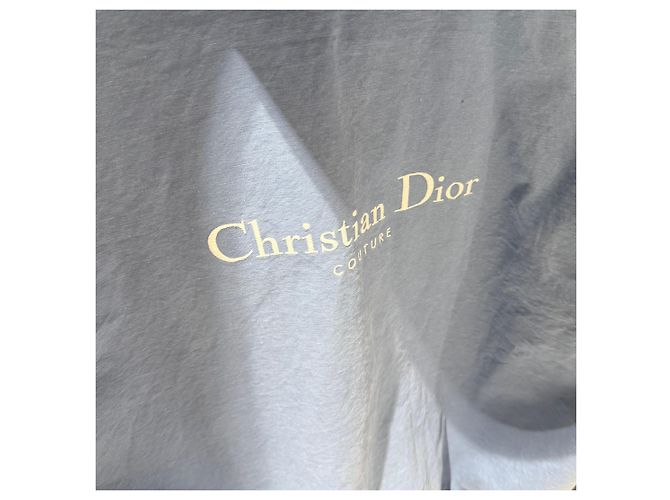 Dior Giacca in denim con cappuccio e zip con logo ricamato Couture Blu - vista 7